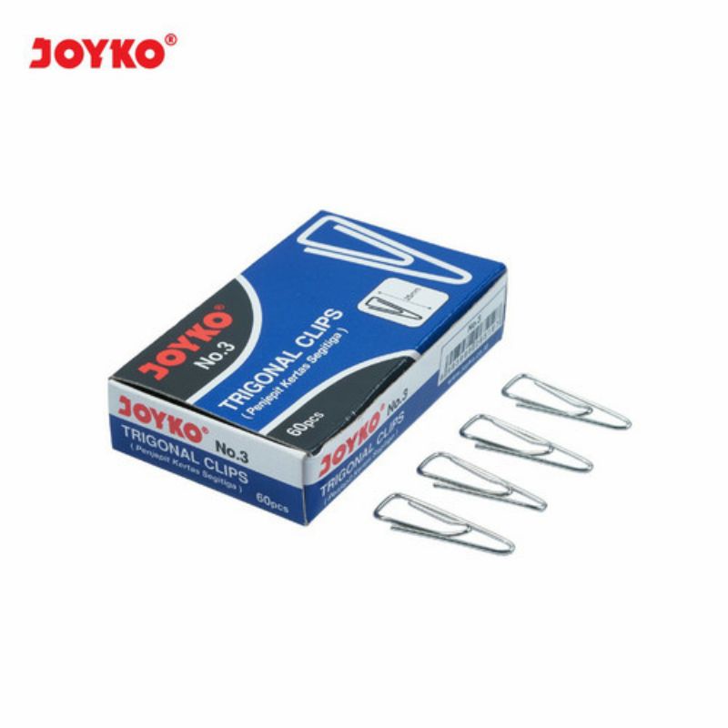 Paper Clips / Trigonal Clips / Klip Kertas Joyko