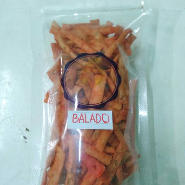 

Soofreshmart keripik bawang stik rasa balado