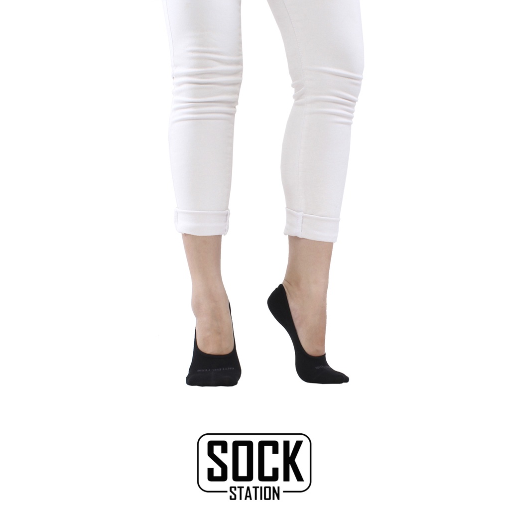 MUNDO SOCK STATION Women Casual Hidden Sock - Kaos Kaki Wanita Invisible No Show-2