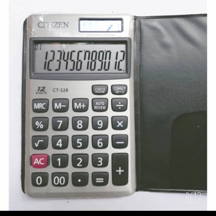 

Kalkulator mini citizen 328 - Kalkulator Saku 12 Digit