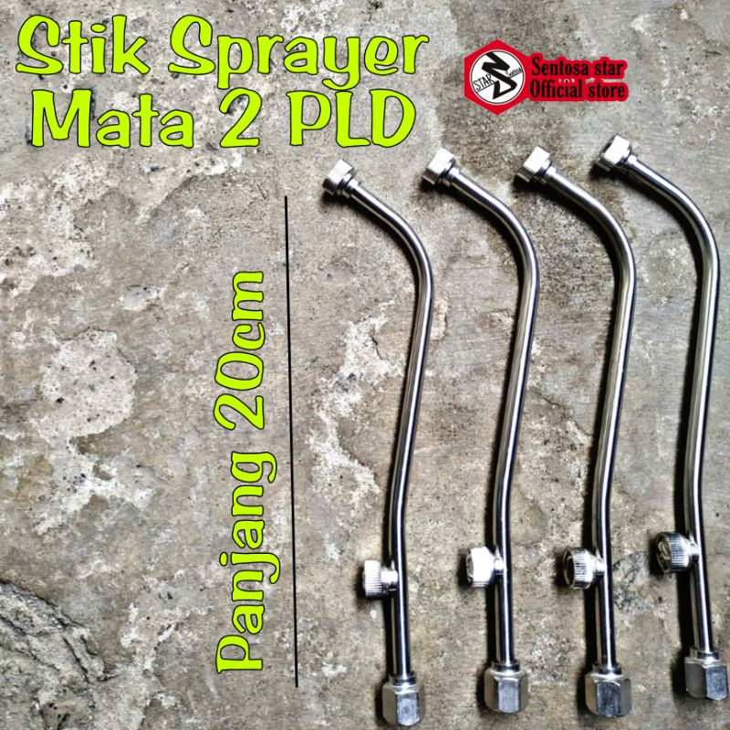 STIK SPRAYER KABUT PLD MATA 2 ANTI KARAT/ STIK SPRAYER MATA 2/ NOSEL SPRAYER KABUT/ STIK SPRAYER ELE