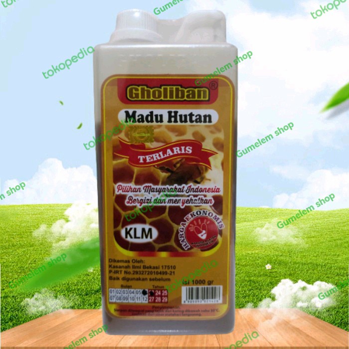 

Madu Gholiban 1 kg Kalimantan