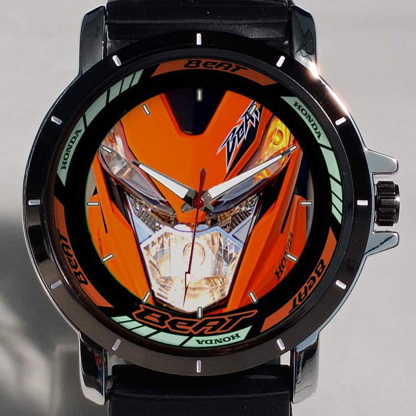 Jam Tangan Pria Beat Orange 02 Custom