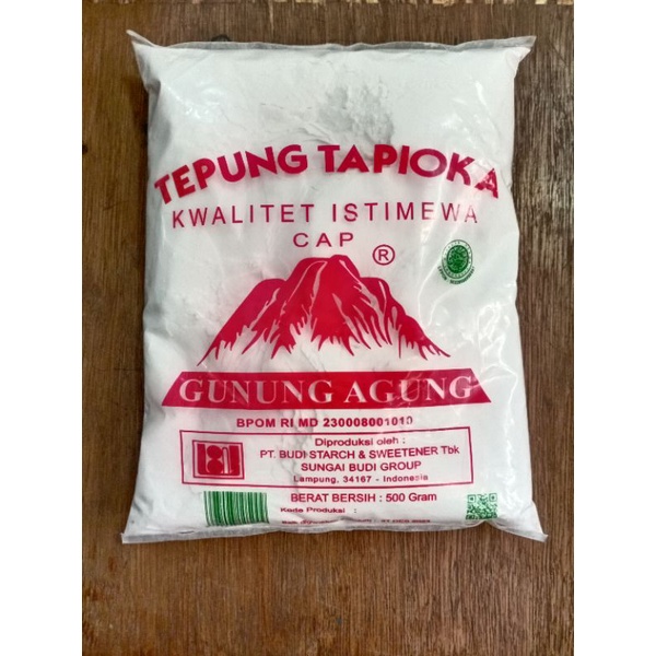 

tepung tapioka cap gunung agung