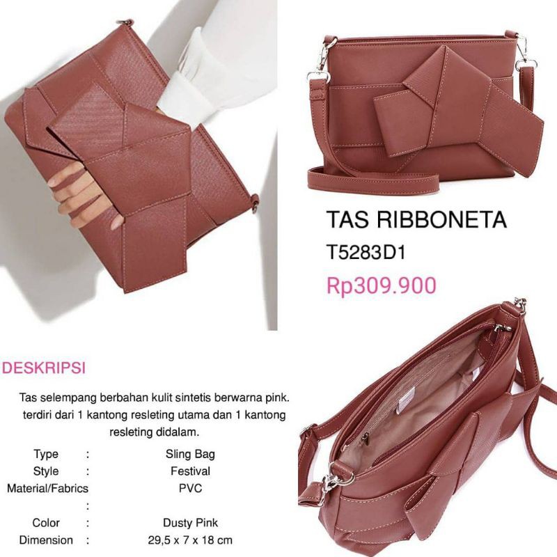 Tas Sophie Paris Ribboneta bag sale 192.000 dari harga normal 309.900