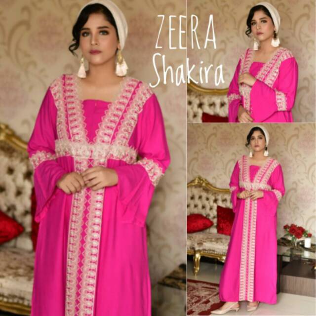 Daste arab ZEERA SHAKIRA Dress Busui Rayon Super Original