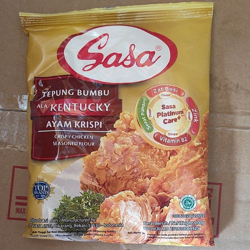 

sasa tepung bumbu kentucky 200 gram