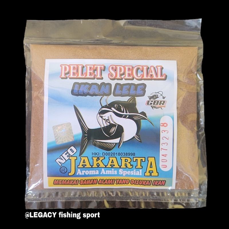 Umpan Pancing Pelet Special Ikan Lele Neo Jakarta Aroma Amis Spesial