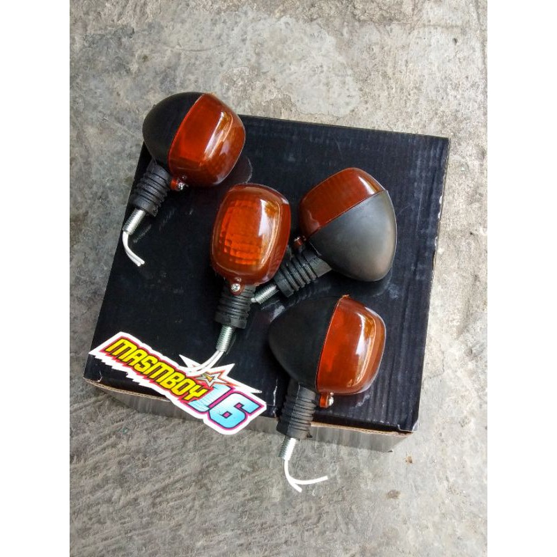 Lampu sein riting ninja rr kw super