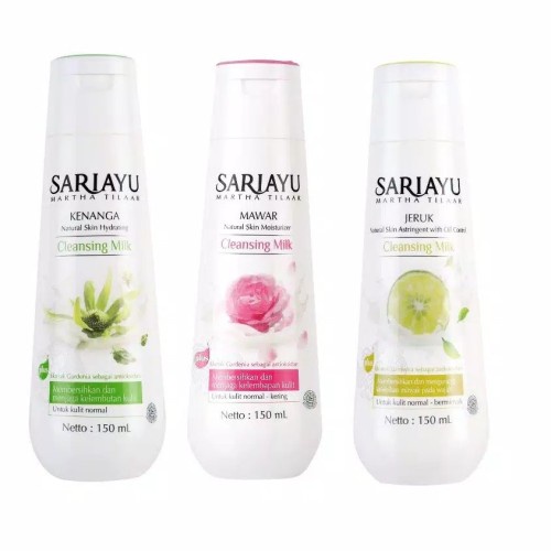 SARI AYU CLEANSING MILK 150ML/centraltrenggalek