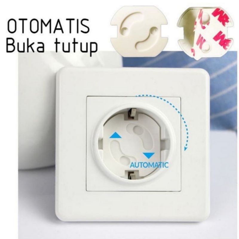 Pengaman Colokan Listrik Stop kontak / Penutup Colokan / Penutup lubang stop kontak