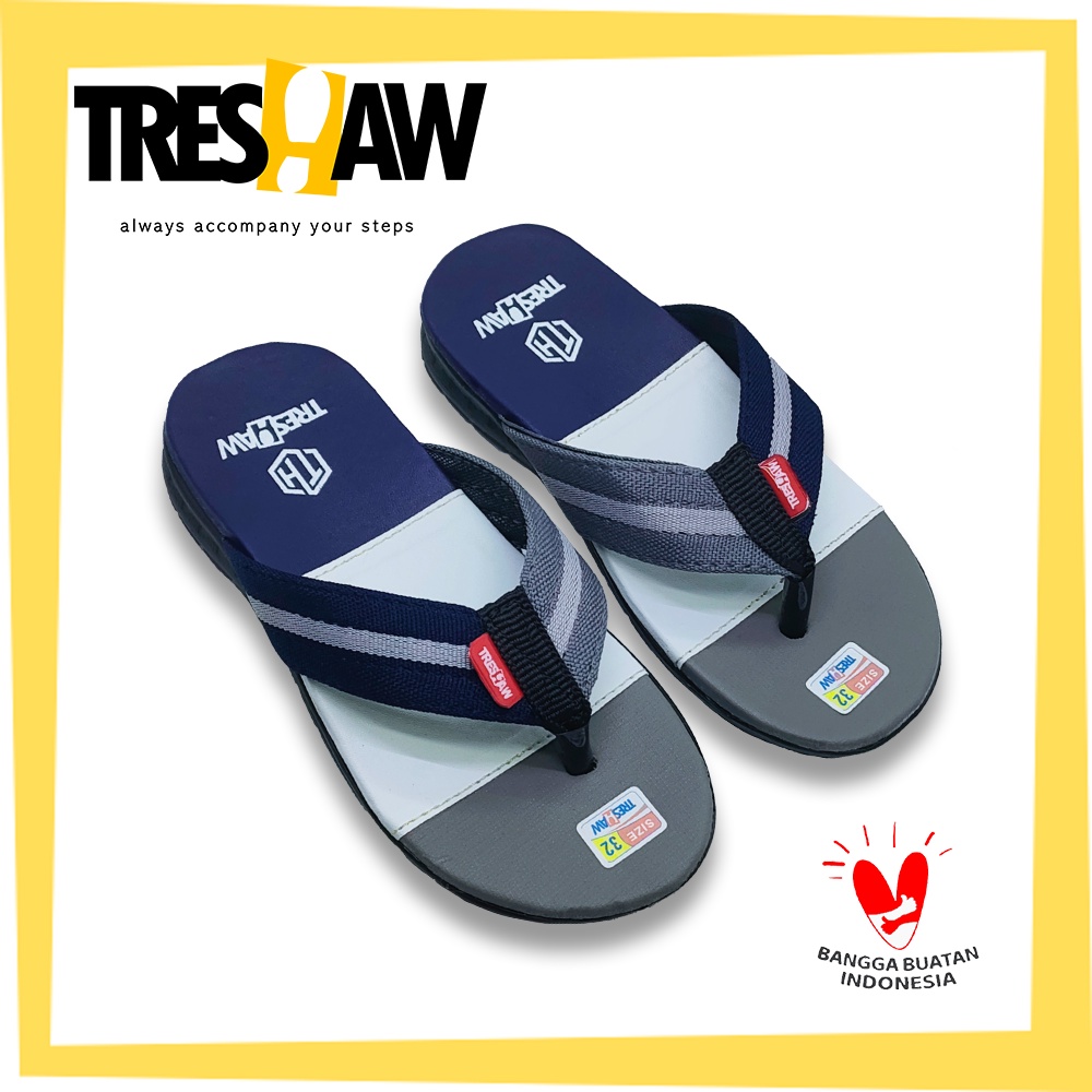 Sandal Anak Cowok Treshaw Kids Best Quality #28-37