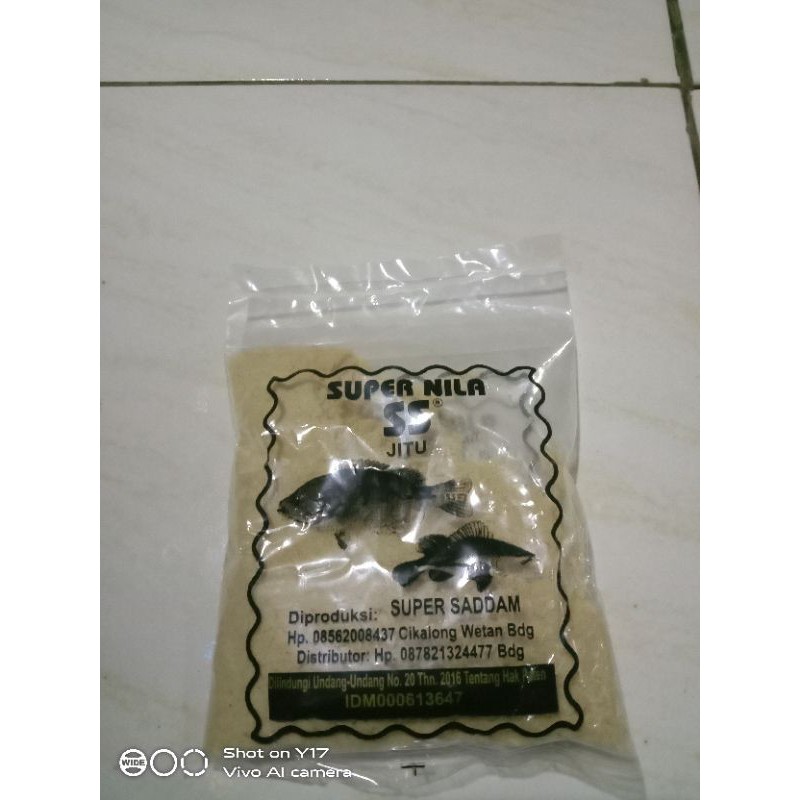 Umpan ikan mas super nila