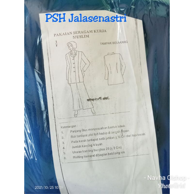 Bahan PSK/BSK Jalasenastri 3m