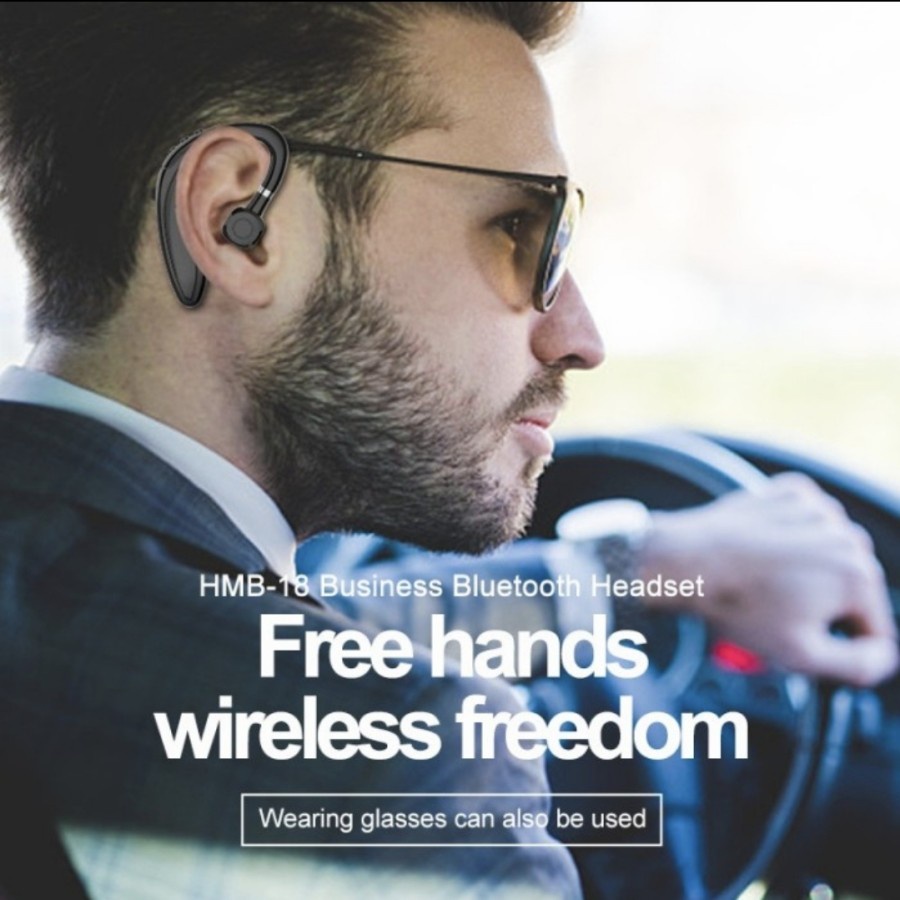 Earphone handsfree bluetooth headset plantronics HMB-18