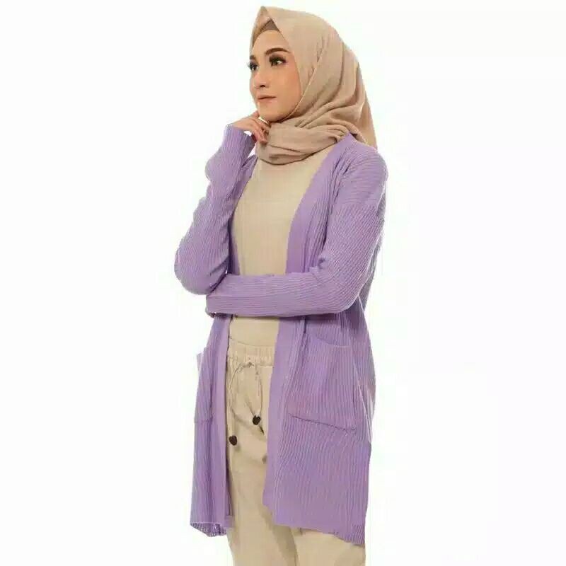 CARDIGAN BELE /CARDIGAN WANITA HALUS LONG CARDY