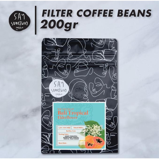 

Kopi Bali Tropical Elderflower 200 Gram (Biiji Kopi Arabika - Filter)