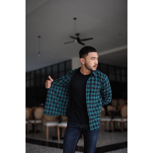 Mubeng X Bleed Limited Kemeja Flannel Code 01