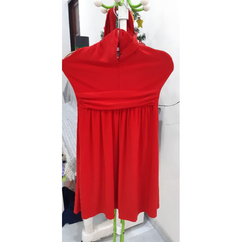 (Preloved) Dress Red