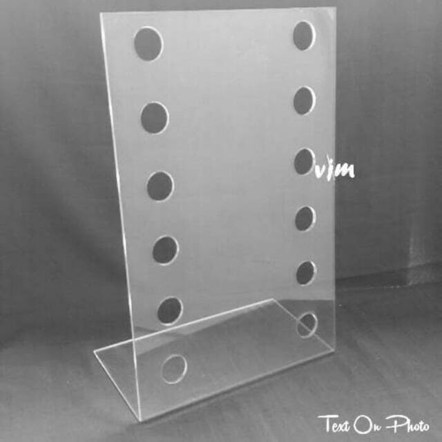 

Acrylic stand kaca mata 3mm