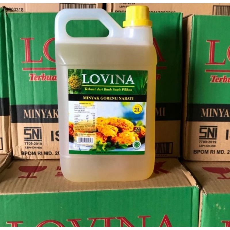 

Minyak goreng lovina jerigen 2liter (BACA DESKRIPSI!!!)