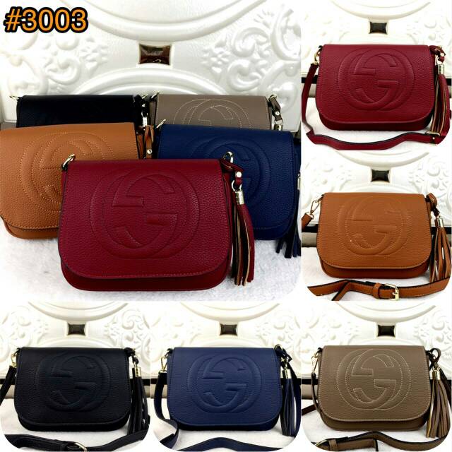 #3003 New Arrival Gucci Soho Leather Sling Shoulder Bag