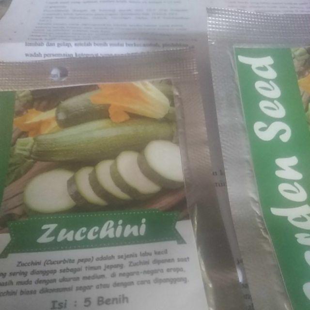 Benih-bibit Zucchini (mix Garden)