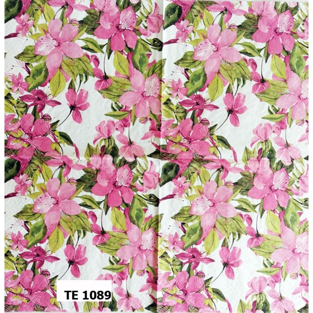 TISU NAPKIN DECOUPAGE EROPAH 33X33 CM TE 1089 TTS