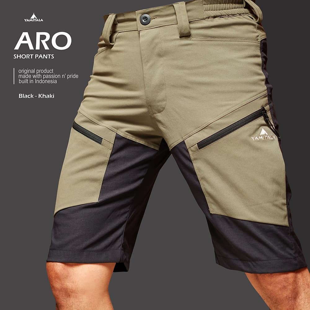 CELANA PENDEK/ CELANA PDL PENDEK/ CELANA SANTAI/ CELANA MUNCAK YAMITALA ARO SHORT PANTS