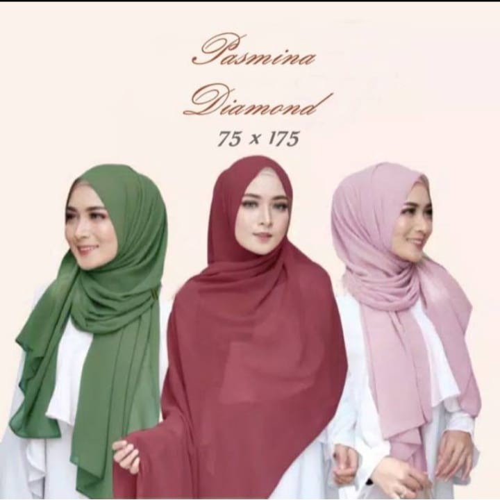 Pashmina Diamond Lasercut / Pashmina Lasercut Premium