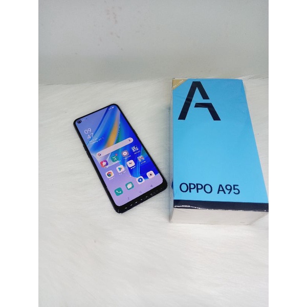 Oppo A95 Ram  8 Rom 128Gb ( SECOND ) hp handphone seken bekas lengkap murah bisa cod banjarmasin-2