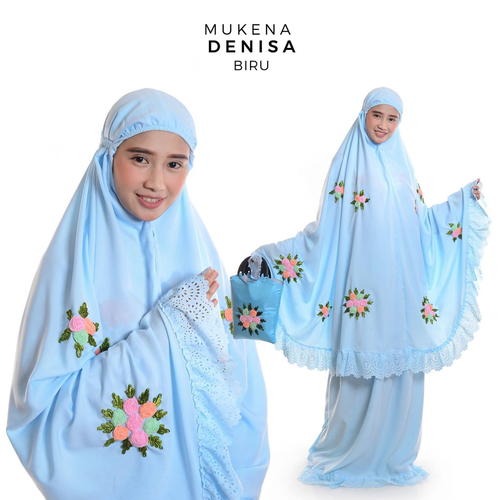 Mukena Dewasa Baby Silk Denisa