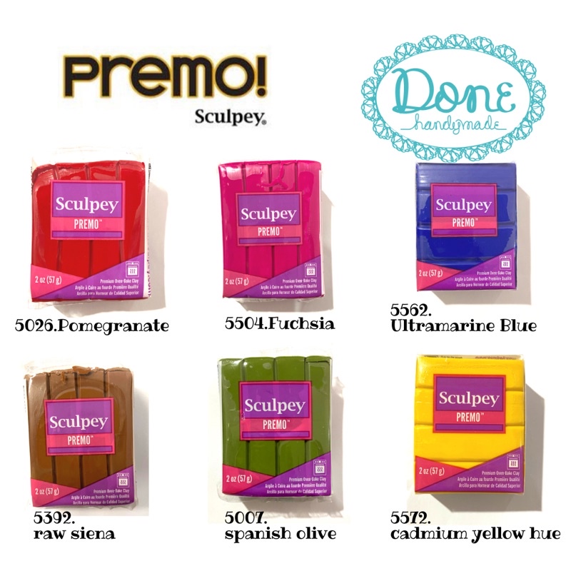 Premo sculpey polymer clay modelling clay sculpting clay miniaturedonehandymade done handymade jual bahan kerajinan tangan sculpting sculpture polymer clay art