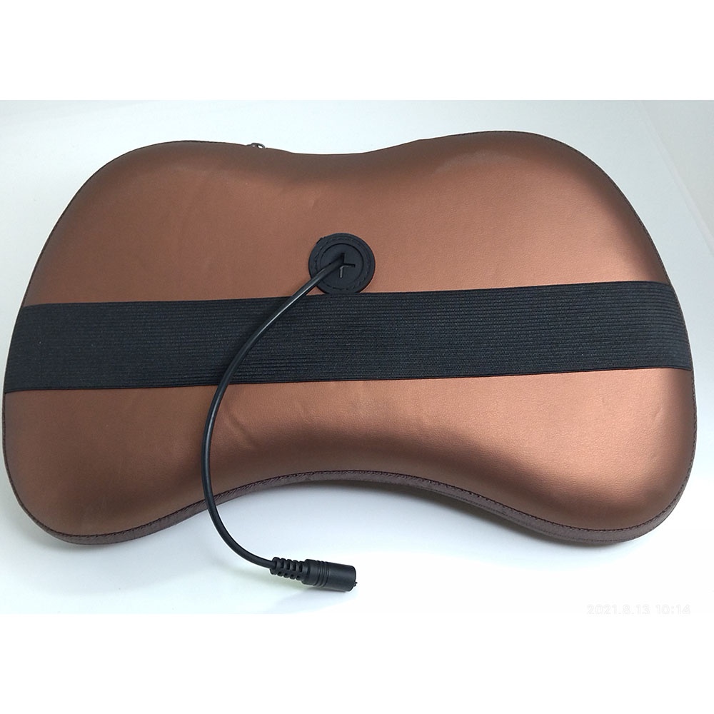 Bantal Pijat Shiatsu Heat Neck Massage Pillow 8 Head 1 Button - CHM-8028