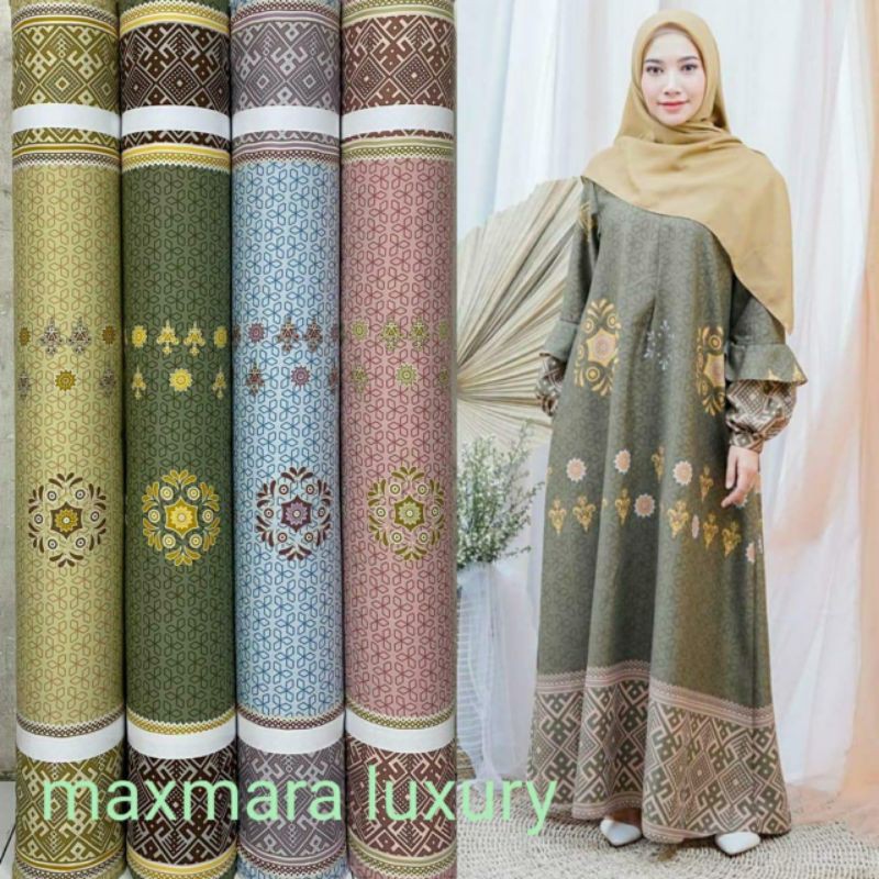 Kain Maxmara Motif Andin harga per setengah meter