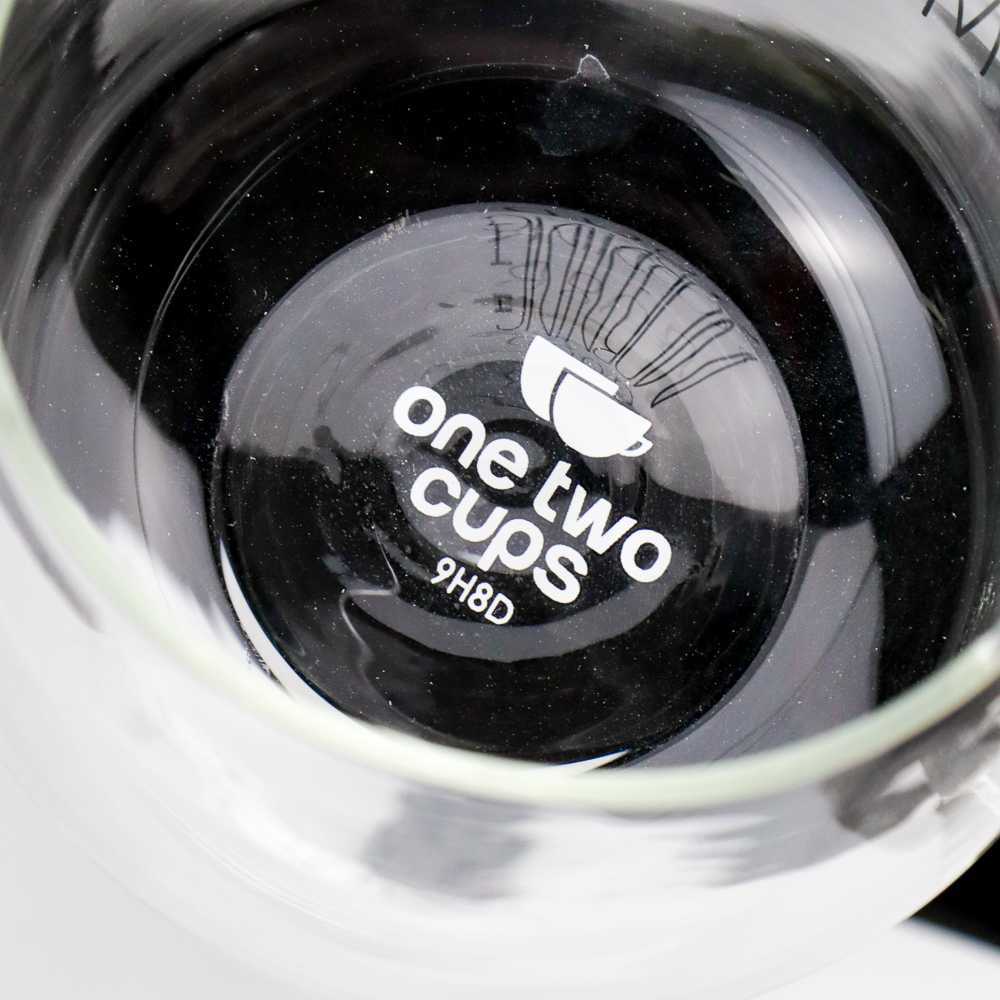 [BISA COD] JLNONLNJKT  Cangkir Kopi Glass Coffee Mug Good Morning 350ml - 9H8D