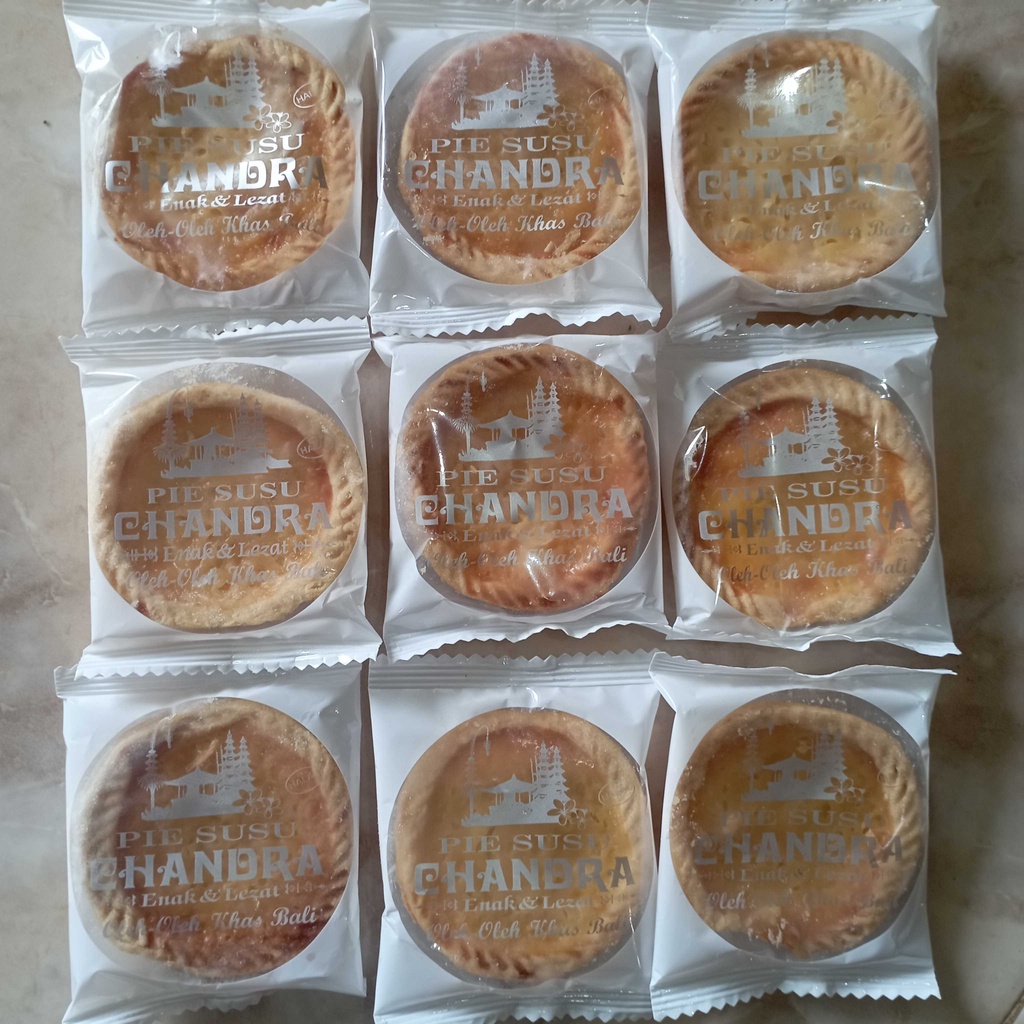 Kue Pie Susu Chandra Candra Rasa Original 1 Kotak Dus Box Isi 50 Pcs Asli Bali Bukan Isi 10 20 Dhian Dian Enak Enaak Enaaak Pai Pay Piesusu Bekasi