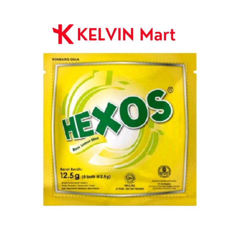 

Hexos Permen Lemon Mint isi 5 x 2.5 g | Kelvin Mart