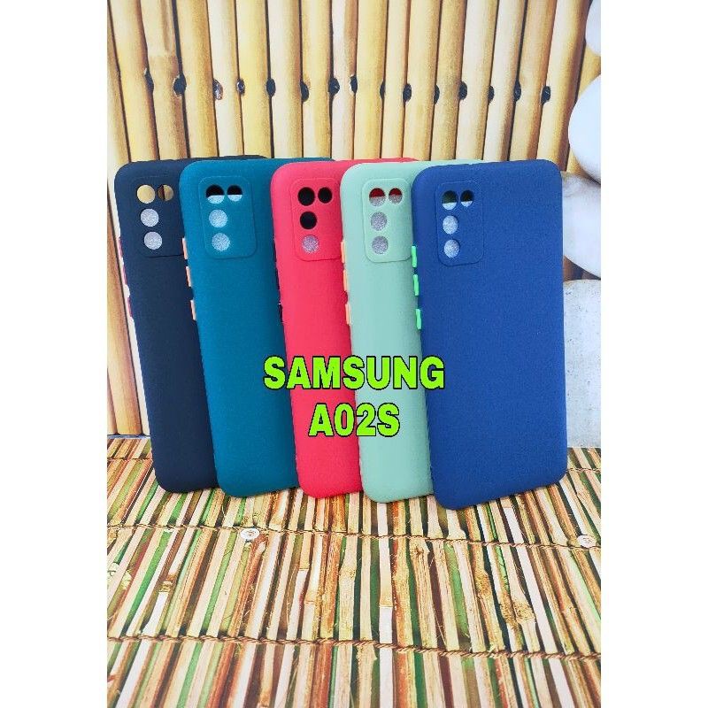 Case Samsung A02 A02s A12 Softcase My Choice Macaron warna Protect kamera Silikon hp