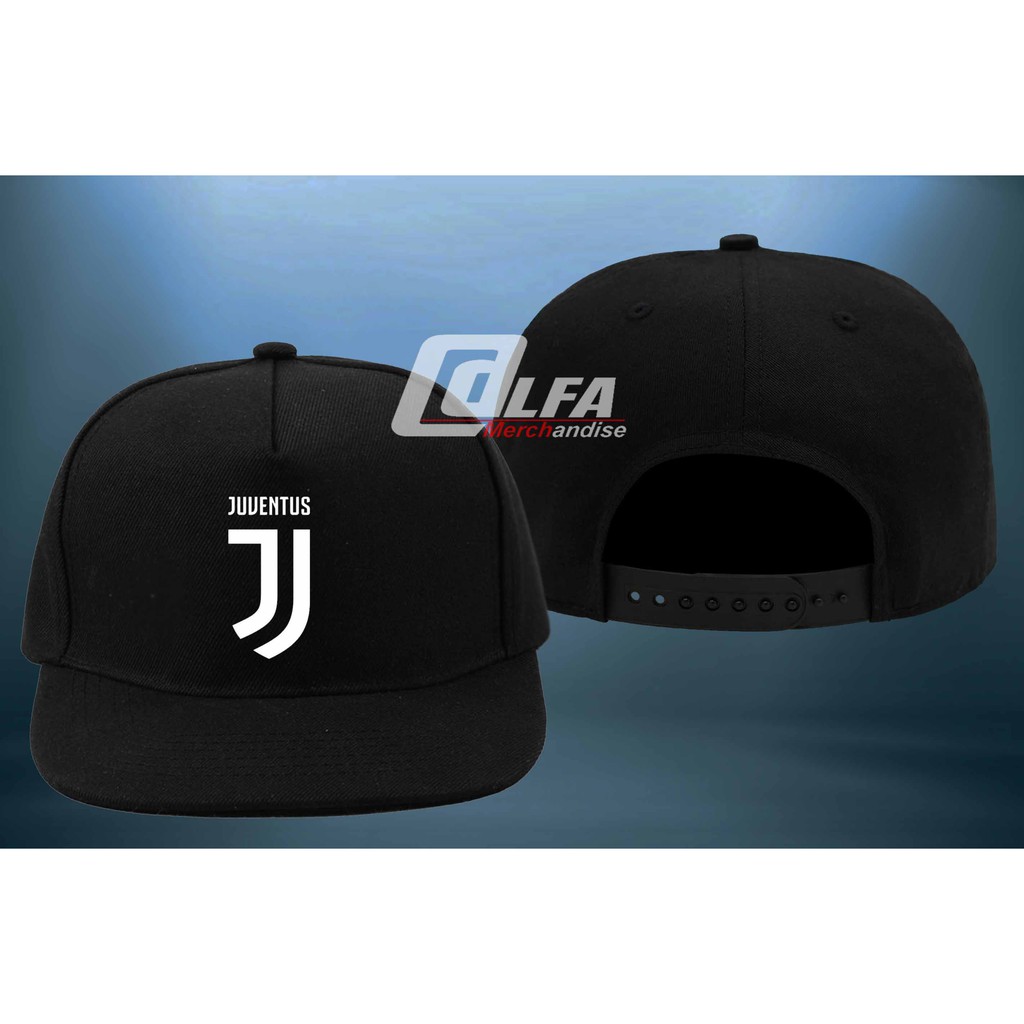KEREN  Topi Snapback JUVENTUS JUPENTUS Polos TERLARIS
