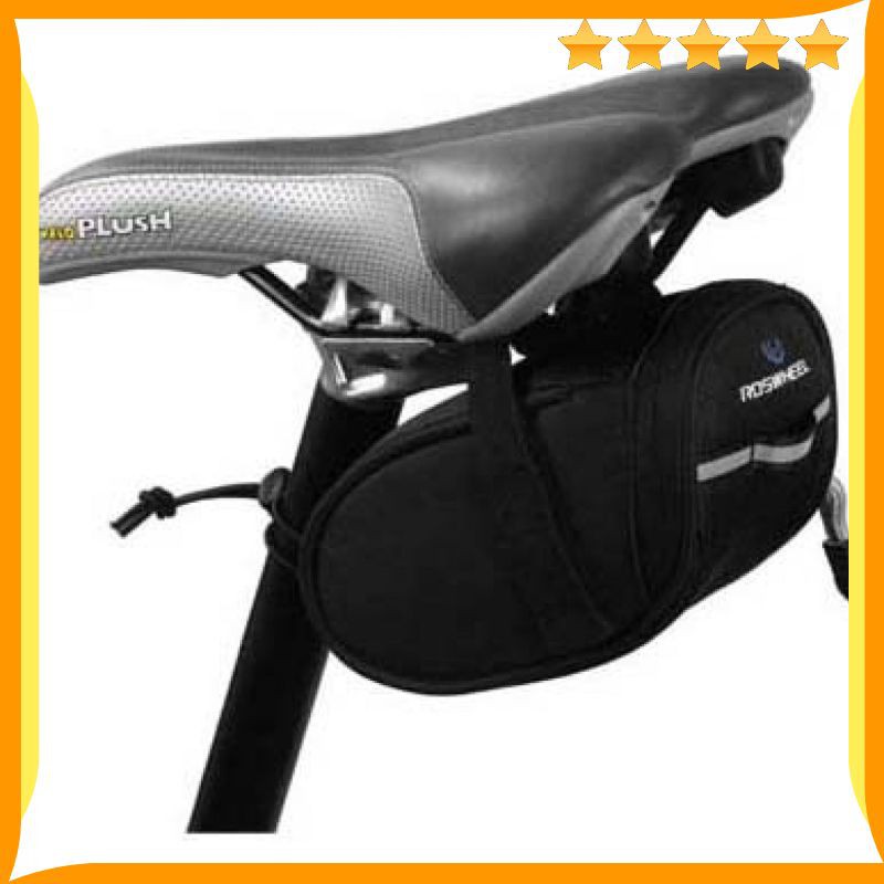 Tas Saddle Sepeda Gunung Roswheel Polyster Waterproof Bag Aksesoris Sepeda MTB ZSW0029