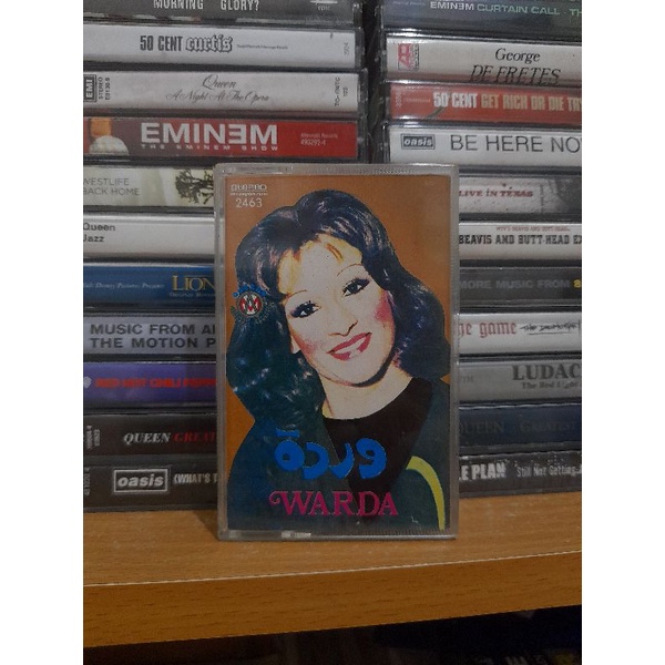Kaset import Warda - Badoub Fil Hawa + Dary Ya Dar