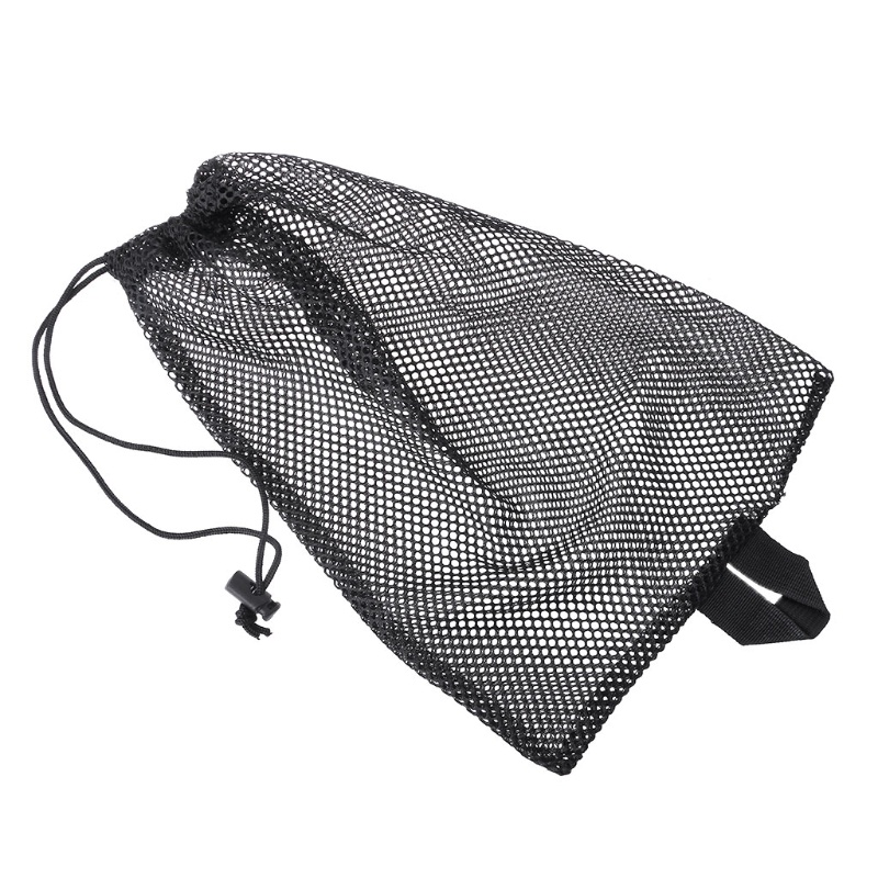 Sun Tas Pouch Serut Bahan Mesh Cepat Kering Untuk Penyimpanan Kacamata Scuba Diving / Snorkeling