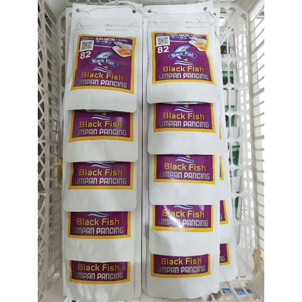 umpan black fish salmon susu