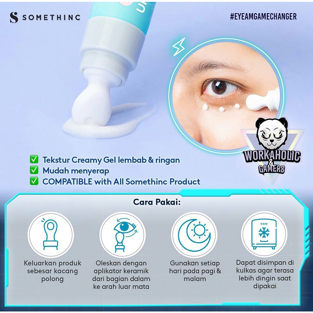 SOMETHINC Game Changer Ultimate Eye Concentrate Gel 20ml