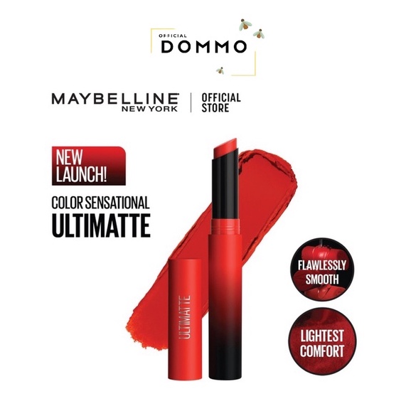 DOMMO - D8167 Maybelline Ultimate Color Sensational Lipstick - Make Up Lipstick