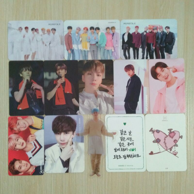 MONSTA X PHOTOCARD