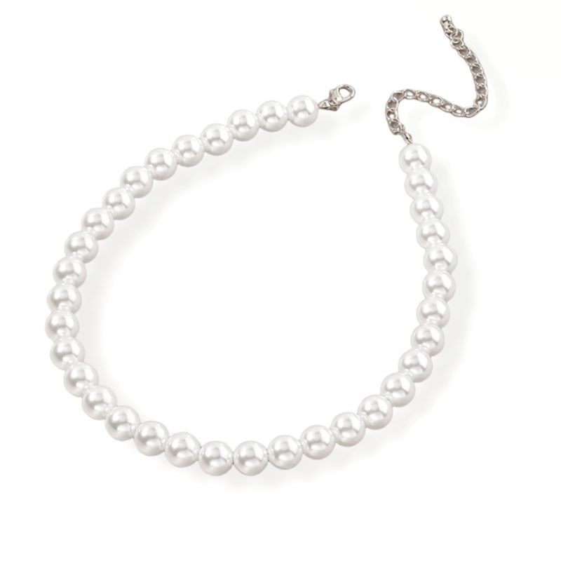 Hanna Pearl Korean Choker Necklace Kalung Mutiara Gaya Korea