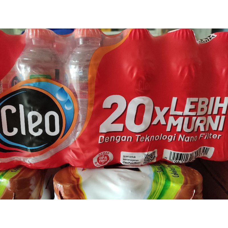 

surabaya cleo air minum mini 220 ml 24 botol 220ml