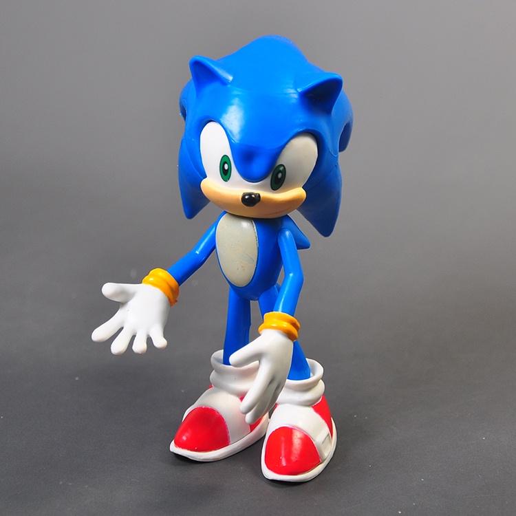 Mainan Action Figure Sonic the Hedgehog Sonic Knuckles Ekor Panjang 15cm Untuk Hadiah